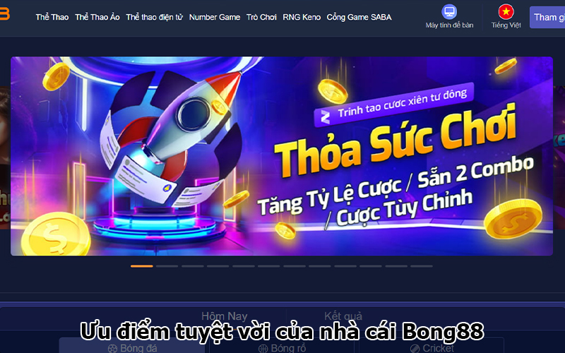 Nhà cái Bong88 - Trang Cá Độ Thể Thao Uy Tín, Đẳng Cấp